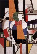 Fernard Leger The man take the Crutch oil painting